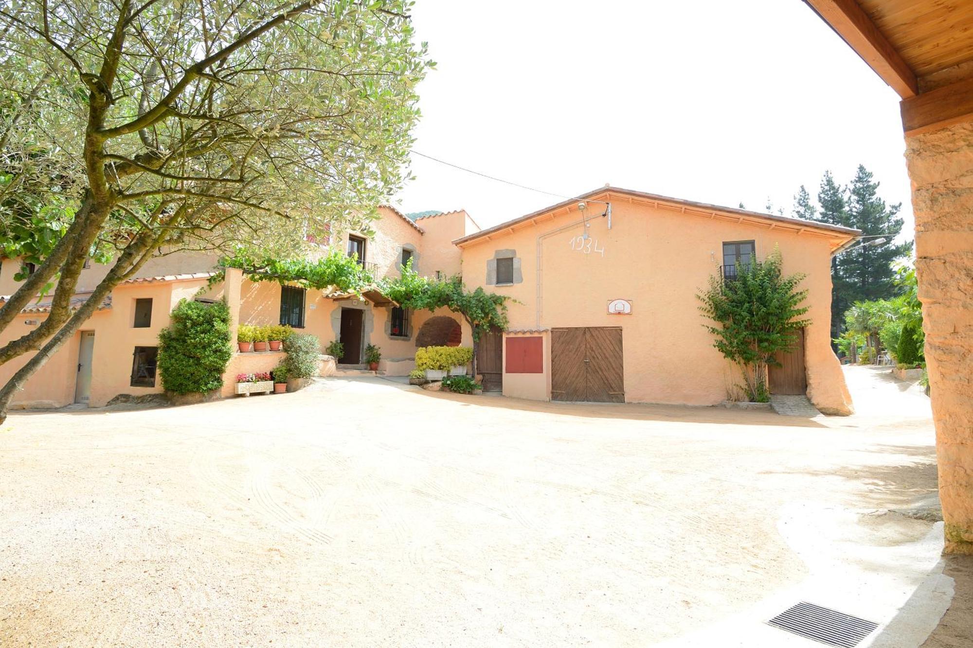 Apartamento En Pleno Montseny Mas Romeu Turisme Rural アルブシエス エクステリア 写真
